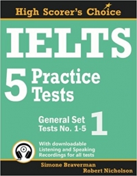IELTS 5 Practice Tests, General Set 1 Tests No. 1-5