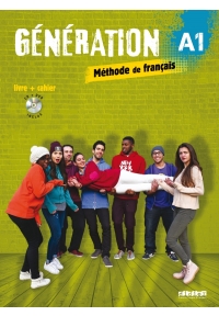 Génération 1 niv.A1 – Livre + Cahier + CD mp3 + DVD