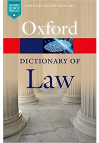 Oxford Dictionary of Law