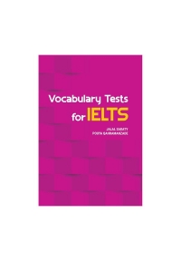 Vocabulary Tests For Ielts