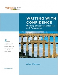 Writing with Confidence Writing Effective Sentences and Paragraphs 9th Edition