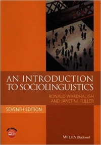 An Introduction to Sociolinguistics 7th edition