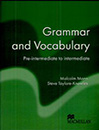 Grammar and Vocabulary pre-intermediate to intermediate