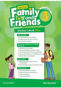 Teachers Book American Family and Friends 3+CD 2nd