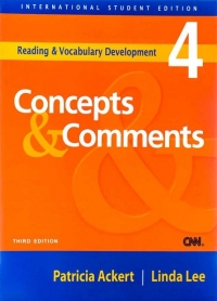 Reading & Vocabulary Development 4 Concepts & Comments