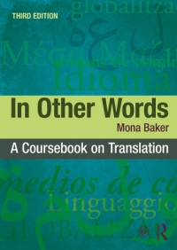 In Other Words A Coursebook on Translation