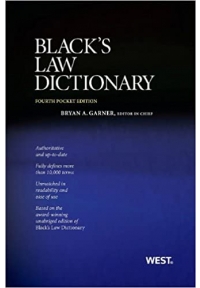 Blacks Law Dictionary 4th Edition