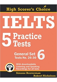 IELTS 5 Practice Tests, General Set 6: Tests No. 26-30