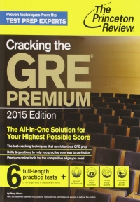 Cracking the GRE Premium 2015