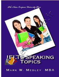 IELTS Speaking Topics