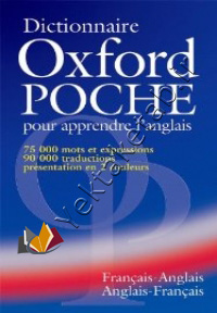 Dictionnaire Oxford Poche Pour apprendre l'anglais