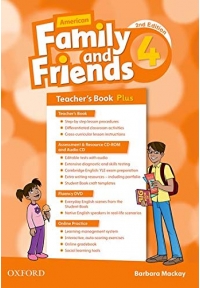 Teachers Book American Family and Friends 4+CD 2nd