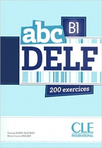 abc DELF B1 200 exercices رنگی