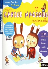 mon cahier magique  maternelle grande section  5/6ans