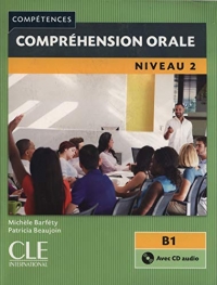 Compréhension orale 2 Niveau B1  Livre + CD 2ème édition سیاه سفید