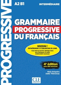 Grammaire Progressive Du Francais Intermediaire A2 B1 4ed