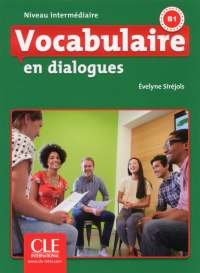 Vocabulaire en dialogues Niveau intermédiaire (B1)  Livre + CD 2ème édition سیاه سفید