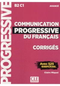 رنگی Communication progressive du français - Niveau avancé (B2/C1) - Corrigés