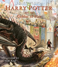 Harry Potter and the Goblet of Fire - Illustrated Edition Book 4