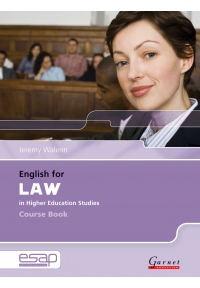 English for Law in Higher Education Studies Course Book with CD
