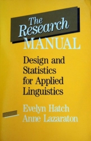 The Research Manual Design and Statistics for Applied Linguistics