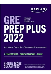 GRE Prep Plus 2022: 6 Practice Tests + Proven Strategies + Online