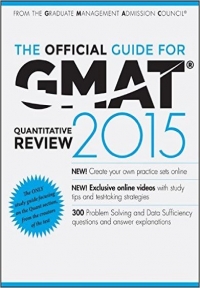 The Official Guide for GMAT Quantitative Review 2015