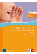 Einfach sprechen! A2-B1 Deutsch als Zweit- und Fremdsprache Übungsbuch + Audio-CD