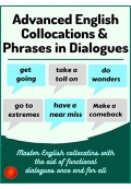 Advanced English Collocations & Phrases in Dialogues