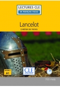 Lancelot - Niveau 1/A1 - Lecture CLE en français facile – Livre + CD