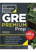 Princeton Review GRE Premium Prep 2022