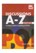 Discussions A- Z Advanced