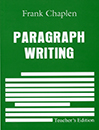 Paragraph Writing Teachers Edition