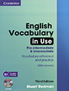 English Vocabulary in Use Pre-Intermediatne 3rd with CD