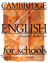 Cambridge For School Level 1 Student Book & Work book With CD