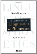 A Dictionary Of Linguistics and Phonetics