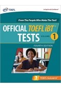 Official TOEFL iBT Tests Volume 1 Fourth Edition