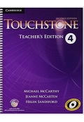 Touchstone 4 Teachers Book 2nd Edition