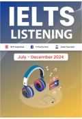 IELTS Listening July December 2024