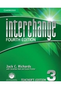 Interchange 3 Teachers book with Assessment audio cd fourth edition
