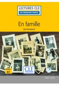 En famille - Niveau 1/A1 - Lecture CLE en français facile - Livre + CD