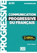 رنگی Communication progressive du français - Niveau intermédiaire (A2/B1) - Livre + CD - 2ème édition