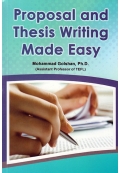 Proposal and Thesis Writing Made Easy