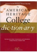 The American Heritage Dictionary (Fourth Edition)